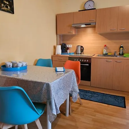 Eigener Eingang, 1-zimmer Mit Bett Und Grosse Wohnkueche Mit Schlafcouch דירה