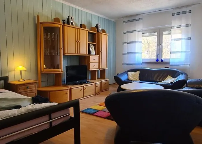 Eigener Eingang, 1-zimmer Mit Bett Und Grosse Wohnkueche Mit Schlafcouch